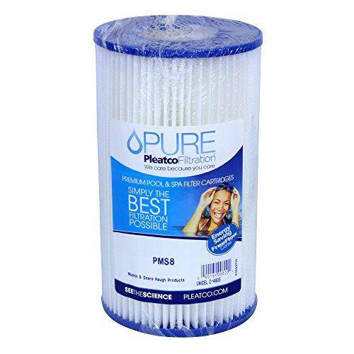 Pleatco PMS8 Replacement Cartridge for Muskin 8, Sears, Haugh Products, 1 Cartridge