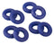 Polaris 39-021 Sweep Hose Wear Ring Blue, 8/PK