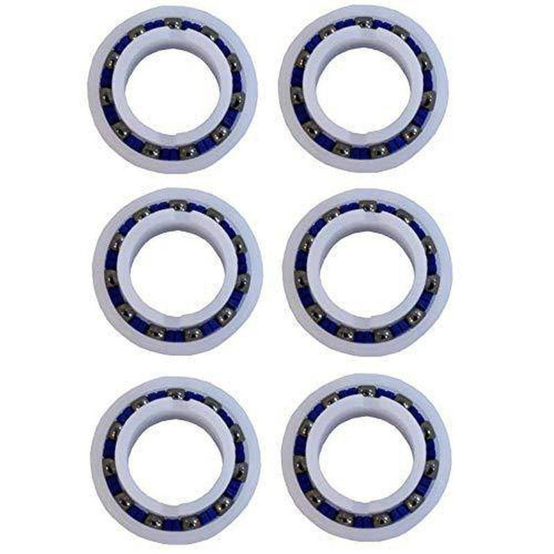 Polaris C-60 Ball Bearings Replacement Wheel for Pool Cleaner 280/180, 6-Pack
