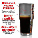Polaris Tumbler with Double Wall Vacuum to Keep Your Drinks Hot or Cold, Camo, 30 Ounce- 2 Pack