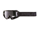 Polaris Youth Trail Goggles with Anti-Scratch Lens, Black