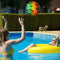 Pool Balls for Swimming Pool, 11.8 Inch Water Ball for Underwater Games, Passing, Dribbling, Beach Balls with Hose Adapter for Kids and Adults