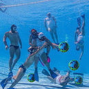 Pool Balls for Swimming Pool, 11.8 Inch Water Ball for Underwater Games, Passing, Dribbling, Beach Balls with Hose Adapter for Kids and Adults