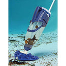 POOL BLASTER Centennial Cordless Pool Vacuum w/Pole Set - XL Debris Capacity & Advanced Filtration, Handheld Rechargeable Pool Cleaner for Sand, Silt & Leaves in Inground & Above Ground Pools