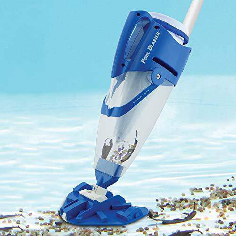POOL BLASTER Centennial Cordless Pool Vacuum w/Pole Set - XL Debris Ca