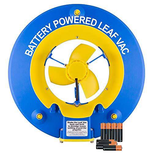 POOL BLASTER Water Tech Leaf Vac, Cordless Battery Powered Swimming Pool Leaf Skimmer, Leaf Vacuum is Fast Cleaning and Includes a Heavy-Duty Mesh Bag