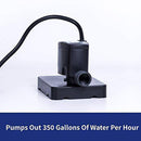 Pool Cover Pump by Blue Torrent, Manual Submersible Pump, 350 GPH (2019) (Same Day Shipping)