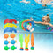 Pool Diving Toy for Party Game Gifts Diving Sticks Pool Fish Diving Gems Sinking Toys - 15pcs