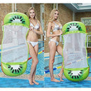 Pool floats,inflatable sun lounger,floating bed,Water hammock,4pcs Summer Inflatable Floating Row Chair Pool Air Mattresses Beach Foldable Swimming Party Pool Chair Hammock Water Floating Bed Mengheyu