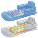 Pool floats,inflatable sun lounger,floating bed,Water hammock,Inflatable Float Row Beach Swimming Air Mattress Pool Floating Lounge Sleeping Bed for Water Sport Party Pool Accessories 2pcs Mengheyuan