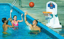 Pool Jam Volleyball/Basketball Combo In Ground Toy White Plastic