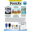Pool RX 102001 6 Month Swimming Pool Algaecide Replacement, 8 oz, Blue