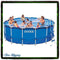 Pool Swimming Metal Frame Round 15' X 48" Above Set w/ Filter Intex Pump Filter Pools Swim Discount Patio Family Backyard Summer Fun Wall Walled Safety New Guarantee with Its Only Ebook