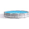 Pool, Swimming Pool, Above Ground Pool, Summer Paddling Pool, Round Prism Frame Pool Set | 10Ft X 30" | Elite Frame Pool with 330Gal Filter Pump | Metal Frame Pool | Backyard Pools