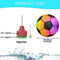 Pool Water Ball Toys for Teens and Adults, Rainbow Football Swimming Pool Floats Toys for 3-12 Kids, Pool Games for Adults and Family, Pool Accessories Underwater Passing (with Water or Air)