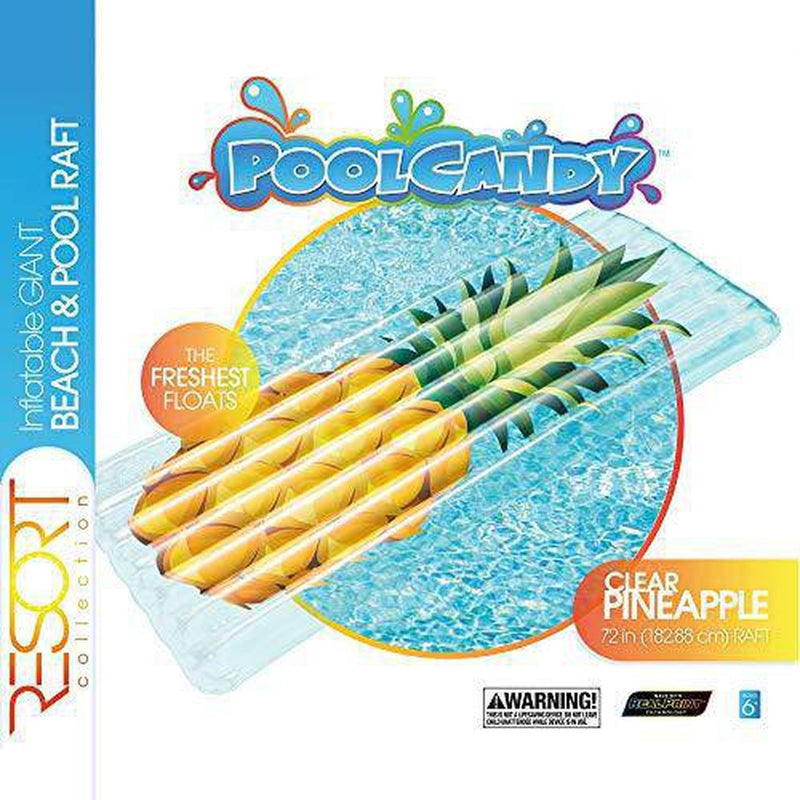 Poolcandy Holographic Deluxe Pool Raft - 74 x 30