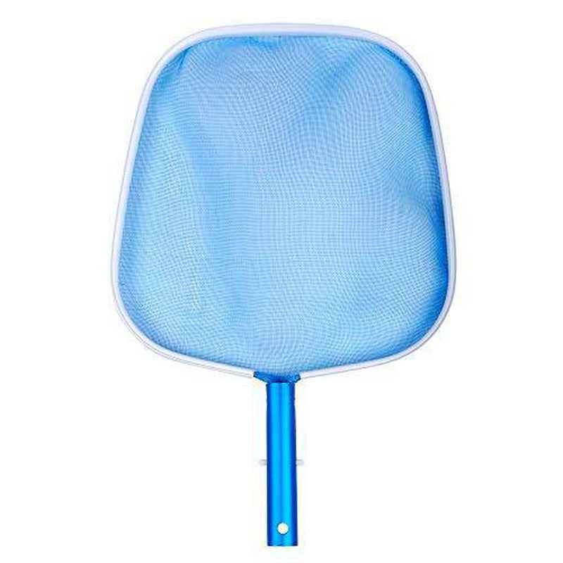 Pooline Products 11087 Deluxe Heavy Duty Leaf Skimmer with Aluminum Frame, Includes Plastic Cover and Blue Aluminum Handle
