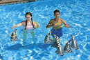Poolmaster Shark Zone Swimming Pool, Indoor and Outdoor Ring Toss Game, Sharks