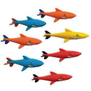 Prime Time Toys 7-Pack Sharkpedo Diving Masters Underwater Gliders - Pool Diving Toy - Assorted Colors