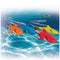 Prime Time Toys 7-Pack Sharkpedo Diving Masters Underwater Gliders - Pool Diving Toy - Assorted Colors