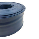 Puri Tech 2 Inches x 50' Feet Heavy Duty Swimming Pool Filter Backwash or Draining Hose Chemical and Weather Resistant Vinyl for Water Transfer and Draining