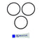 Puri Tech 3 Pack O-Ring Kit- Replacement for Pentair R172009 Rainbow 300/320 & Others w/1oz Lube