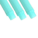 Puri Tech 3 Pack Universal Pool Cleaner Suction Hose 48 Inches Long Aqua Color for Kreepy Krauly, Baracuda G3/G4, Navigator, & More Universal Fit 4' Feet Long