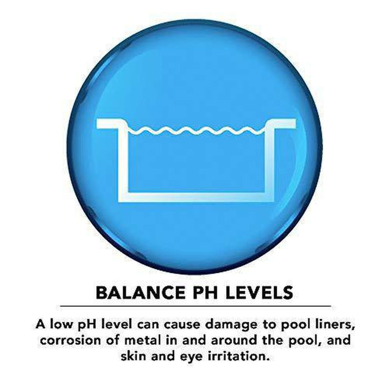 Puri Tech Chemicals pH Plus 15lb Resealable Bag for Swimming Pools & Spas pH Increaser Up Balancer 100% Sodium Carbonate Increases pH & Chlorine Effectiveness