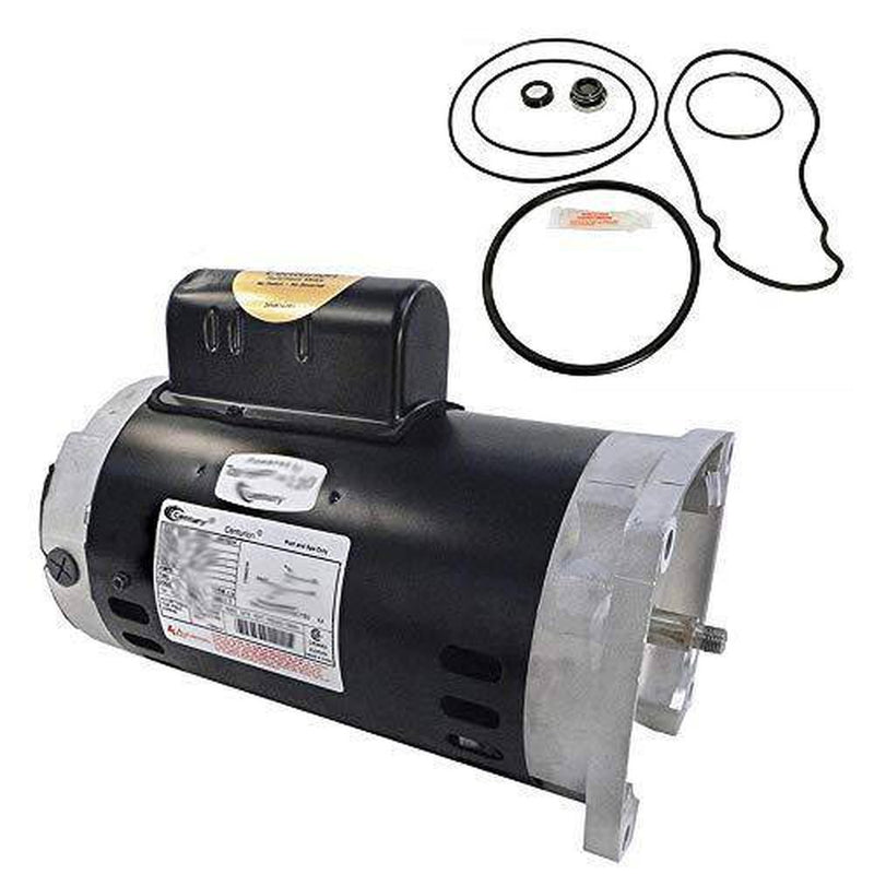 Puri Tech Pentair Whisperflo 2HP WFE-8 Replacement Motor Kit AO Smith B2843 w/GO-KIT-32