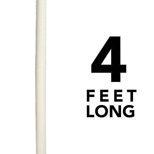 Puri Tech Pool Cleaner Suction Hose, 48 inch, 5 Pack - White
