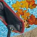 Puri Tech Professional Grade Heavy Duty Stiff Leaf Rake- Black
