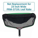 Puri Tech Professional Grade X-Large Leaf Chaser Soft Nylon Black 13 Inch Deep Net Replacement for 23 Inch Wide PRM-371XL Swimming Pool and Spa Leaf Rake