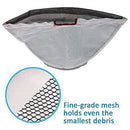 Puri Tech Puri Tech Professional White Fine Silt 13 Inches Deep Net Replacement for PRM-372 19 Inch Wide Primal Swimming Pool and Spa Leaf Rake Leaf Chaser