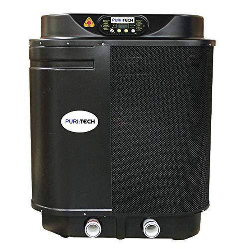Puri Tech Quiet Heat 112,000BTU Pool Heat Pump with Savings Optimizer