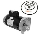 Puri Tech Sta-Rite Max-E-Glas II 2HP P4E6G-153L Replacement Motor Kit AO Smith SQ1202 w/GO-KIT-38