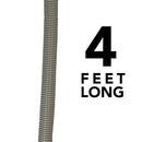 Puri Tech Universal Swimming Pool Cleaner Durable Hose 48 Long Grey Color 3 Pack Universal Fit Including Hayward Navigator, Pool Vac Ultra, AquaBug, Polaris ATV and More