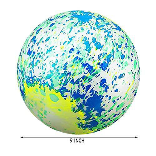 Qinday Swimming Pool Toys Ball, Underwater Game Swimming Accessories Pool Ball for Under Water Passing, Dribbling, Diving and Pool Games for Teens, Adults, Ball Fills with Water