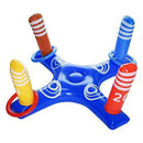 QINGYAN Inflatable Ring Toss Pool Game Toys Floating Swimming Pool Ring Toss Toys Set New