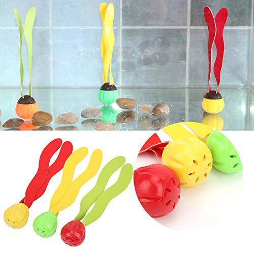 QYSZYG Kid Diving Toy 3pcs Underwater Diving Seaweed Toy Colorful Summer Pool Swimming Training Children Toy