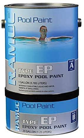 RAMUC EP Epoxy High Gloss Epoxy Pool Paint (Monument Gray)