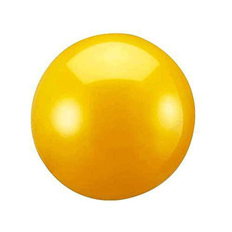 RealKing Swimming Pool Ball, Ball Game for Pool 9 Inch Inflatable Pool Ball with Hose Adapter for Under Water Game Buoying, Passing, Dribbling, Diving and Pool Game for Teen Adult (Yellow Style)