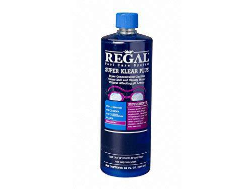 Regal Super Klear Plus 1 Qt. Bottle for Swimming Pools and Spas
