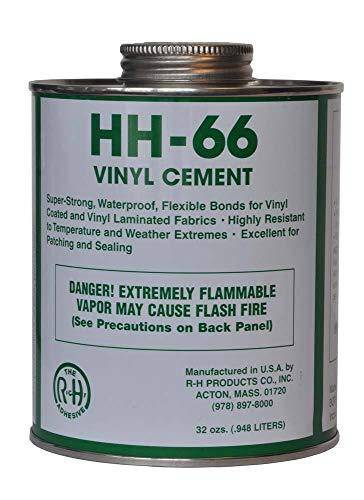 RH Adhesives HH-66 PVC Vinyl Cement with Brush 32 Ounce, C2I_INV_B00GIOP83Q_R