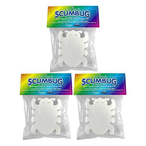 Rola-Chem Scumbug Oil Absorbing Sponge, 3 CT