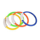 rouroumaoyi 4Pcs Dive Rings Swimming Pool Diving Game Kid Underwater Diving Ring Sport Diving Buoys