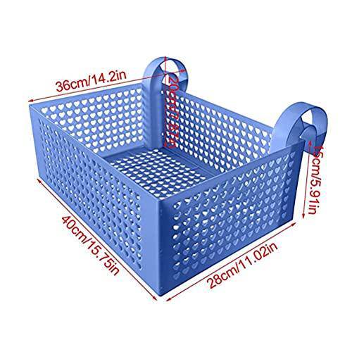 RSPD 1PC Large Capacity Swimming Pool Storage Basket Hanging Basket Sink Storage Rack Wall-Mounted Container Outdoor Beach Sports Accessories