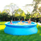 RSQJ 30576cm Family Inflatable Swimming Pool,Outdoor Inflatable Swimming Pool Anti-Exposure Anti-Crack Round Family Water Park Pool- for Children Adults