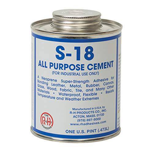 S-18 All Purpose Cement, White, Quart