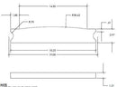S.R.Smith, LTDF-101, Econoline Swimming Pool Ladder Tread