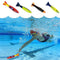 SALUTUY Diving Torpedo Portable Smooth Plastic Non‑Toxic 4 Pcs for Diving Toys